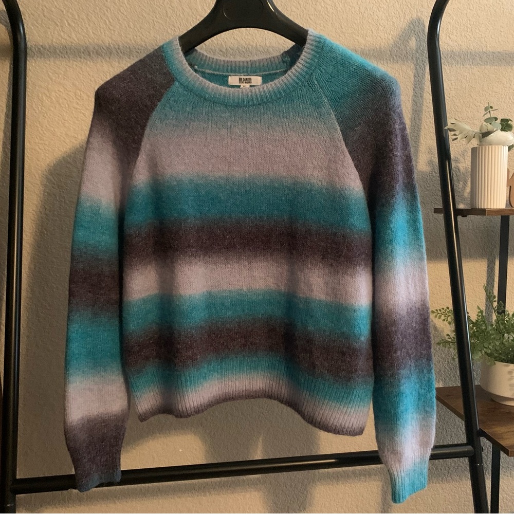 XL BB Dakota by Steve Madden Cropped Ombré Sweater